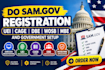 do sam gov registration uei cage code dbe wosb mbe and government setup