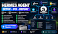 setup fix hermes agent os buzz omniroute obsidian vps mac mini grok telegram bot
