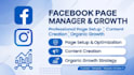 be your expert facebook business page manager and content creator