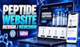 redesign peptide website woocommerce store,  payment processor integration setup