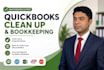 do quickbooks bookkeeping, cleanup and reconciliation