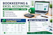 do bookkeeping, excel accounting and financial data entry