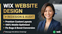 design, redesign wix website wix website audit wix redesign website