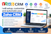 setup, customize and automate your zoho CRM