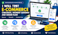 qa test your ecommerce checkout and payment process