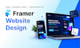 design and develop a framer website with cms and animations