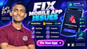 fix flutterflow, firebase, API, and mobile app issues