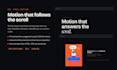 animate your website with smooth modern effects