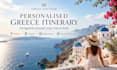 create a personalized greece travel itinerary