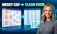 clean, deduplicate, and organize your excel or CSV data