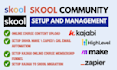 do skool ghl course upload, course management, membership setup