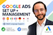 be your google ads manager expert multilingual specialist