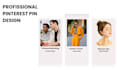 design professional pinterest pins in canva