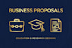 design modern presentation, company profile in canva
