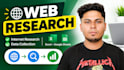 web research, internet research and data collection