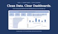 clean messy data and build excel dashboards with power query