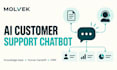 set up an ai customer support chatbot with knowledge base and CRM
