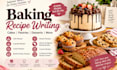 create custom baking recipes, cake recipes and dessert recipes