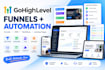 build gohighlevel funnels websites and automation
