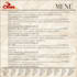 design a professional restaurant, food or pizza menu