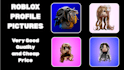 create 4k high quality gfx roblox profile pictures