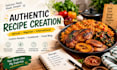 create authentic african, nigerian and international recipes