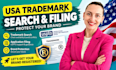 do usa trademark search and trademark application filing