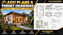 create adu plans, garage conversion plans, permit drawings and site plans