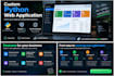 develop a custom python and postgresql web application