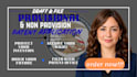 draft and file provisional and non provisional patent