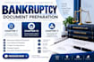 provide chapter 7, 13 and 11 bankruptcy petition preparation