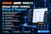 install and setup whm, cpanel, whmcs with themes and plugins addons