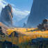 create 2d game environment concept art and illustration