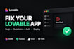 fix lovable ai app bugs, supabase auth and deployment errors