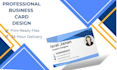 do modern business card design