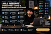 integrate third party apis and build custom API solutions