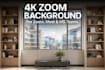 create 4k virtual background for zoom and google meet