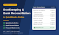 do bookkeeping and bank reconciliation