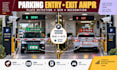develop parking entry exit anpr license plate detection and recognition