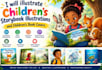 illustrate childrens storybook illustrations