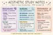 make aesthetic handwritten study notes and nursing notes in 24 hours