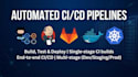 build automated cicd pipeline using jenkins and github actions