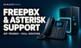 troubleshoot freepbx and asterisk sip trunk and call issues