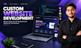 do website development, rebuild custom websites as a fullstack web developer