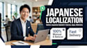 professionally translate and localize into natural japanese