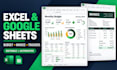 design excel google sheets budget tracker and invoice spreadsheet templates