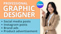 design social media posts and brand ads