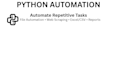 automate repetitive tasks with python