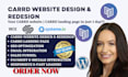 design carrd website carrd landing page redesign carrd website design carrd co