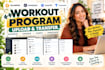 upload and transfer workouts program on trainerize kahunas everfit truecoach